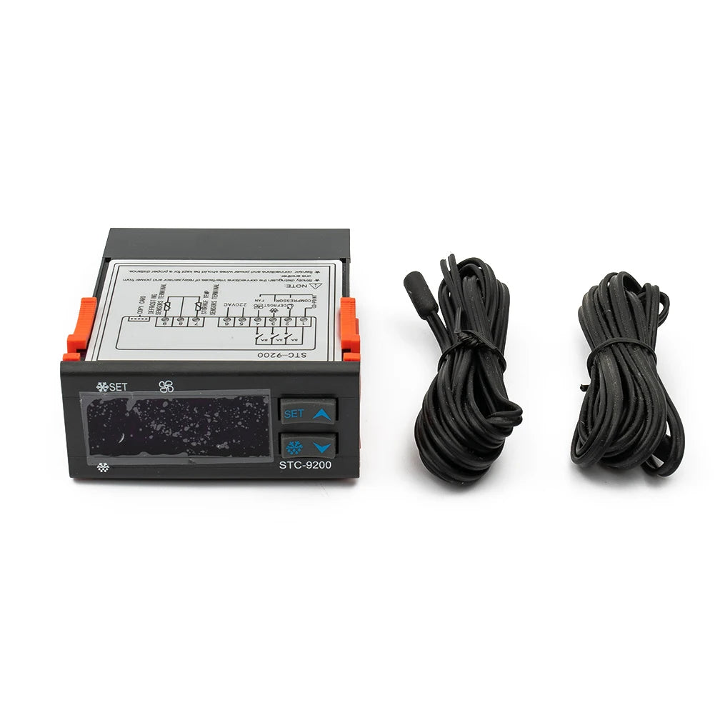 STC-9200 Temperature Controller With Refrigeration Defrost Fan Alarm Function And Two Sensor Instrument Tool For Industry Tool