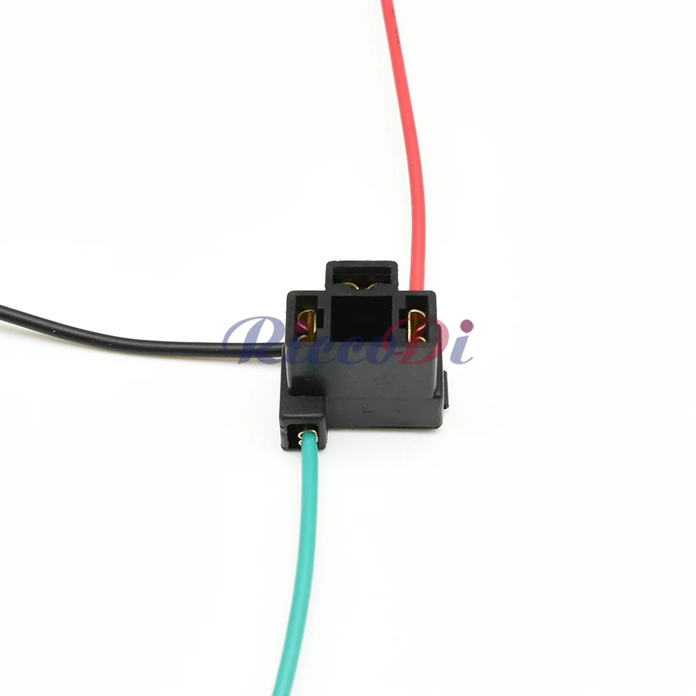 3-Pin H4 Headlight Socket Connector DJD031A-1 PA66 High Temperature for Audi VW Automotive
