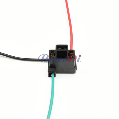 3-Pin H4 Headlight Socket Connector DJD031A-1 PA66 High Temperature for Audi VW Automotive