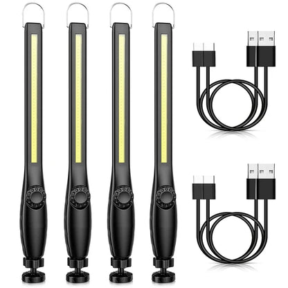 700LM COB LED Flashlight USB Rechargeable Magnetic Work Light Powerful Portable Lanterna Built In Battery 3000Mah Camping Torch