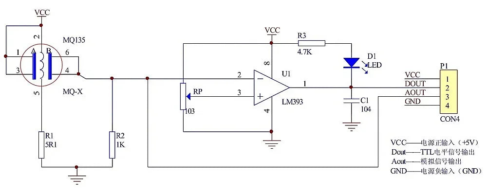 MQ Series Methane, Smoke & Gas Sensor Module Kit for Arduino DIY Electronics