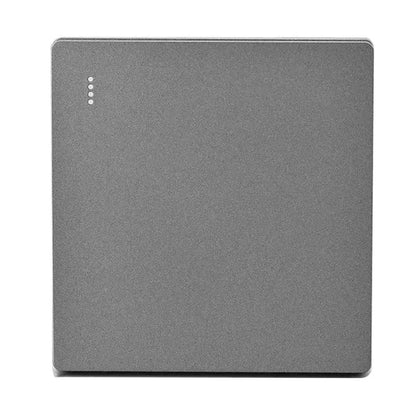 None Gray Button Switch Switches 1 2 3 Gang 86mm Flame Frameless PC Material Push Retardant Rocker Switch None