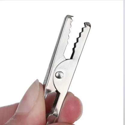 Multifunction Alligator Clip Note Holder – Double Head Flexible Hose Memo Card & Photo Picture Holder for Office & DIY Display