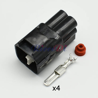 4 Pin Electric Fan Connector 7283-7041-40 7282-7041-40 DJ7041Y-4.8 4.8mm Waterproof PA66