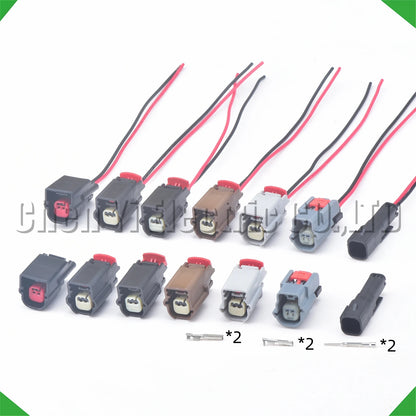 2 Pin Front Bumper Radar Probe, Knock Sensor, Temperature Sensor Plug 31402-2110 31403-2110 54390242 13610095 E-5932 15472554