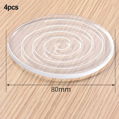 Shock Resistant Anti Vibration For Pads 4Pcs for Appliances Slip Resistant Feet Mat for Washing Machine and Furniture