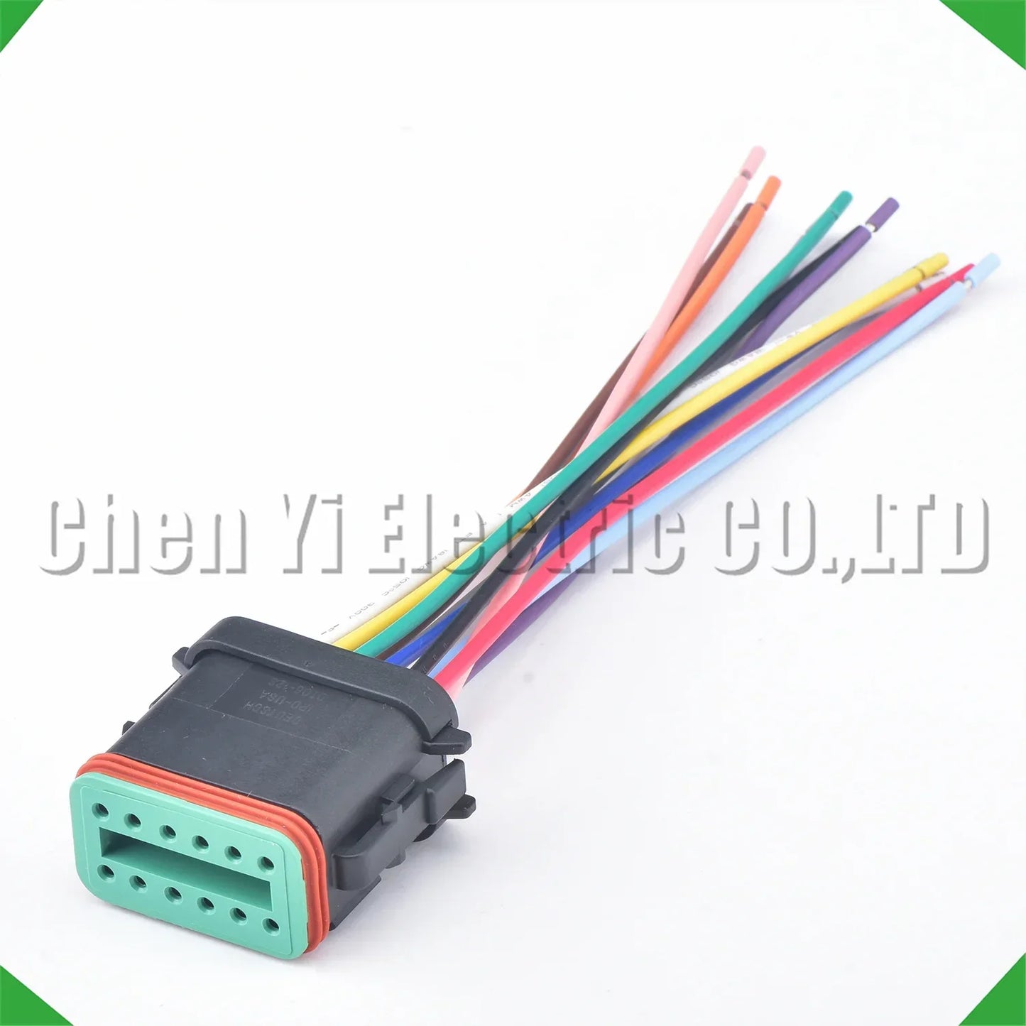 12 Pin DT Connector DT06-12S DT04-12P DT06-12S-E005 Deutsch Waterproof Pigtail