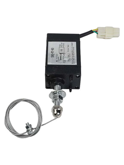 12V Electromagnetic Solenoid Engine Stop XHQ PT Valve for Electric Throttle Adjustment Compatible with Various Engines