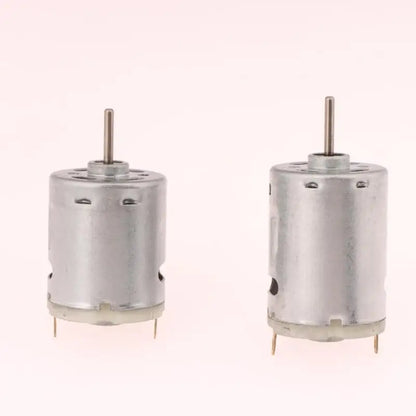 New 1pc DIY Toy Fan Mini Micro Motor For Hair Dryer DC Motor 12V 365 385 High Speed Carbon Brush Electric Motor