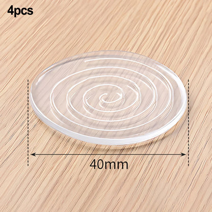 Shock Resistant Anti Vibration For Pads 4Pcs for Appliances Slip Resistant Feet Mat for Washing Machine and Furniture