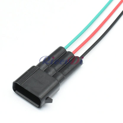 3-Pin 2.3mm Furukawa Ignition Coil Connector FW-C-D3F-B DJ7038FA-2.3-21 PA66 for Subaru