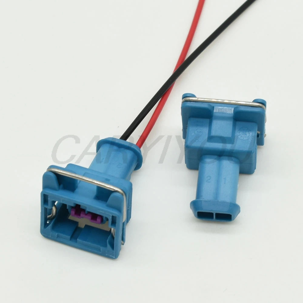 DJ7024YD-3.5-21 2-Pin 3.5mm Waterproof Automotive Connector Plug with Terminals