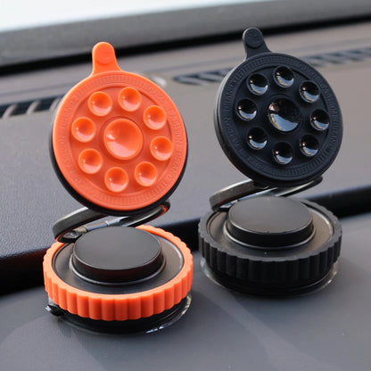 Vacuum Suction Cup Magnetic Car Phone Holder Mount Stand 360 Rotation Foldable Dashboard Windshield Support for Smartphone GPS