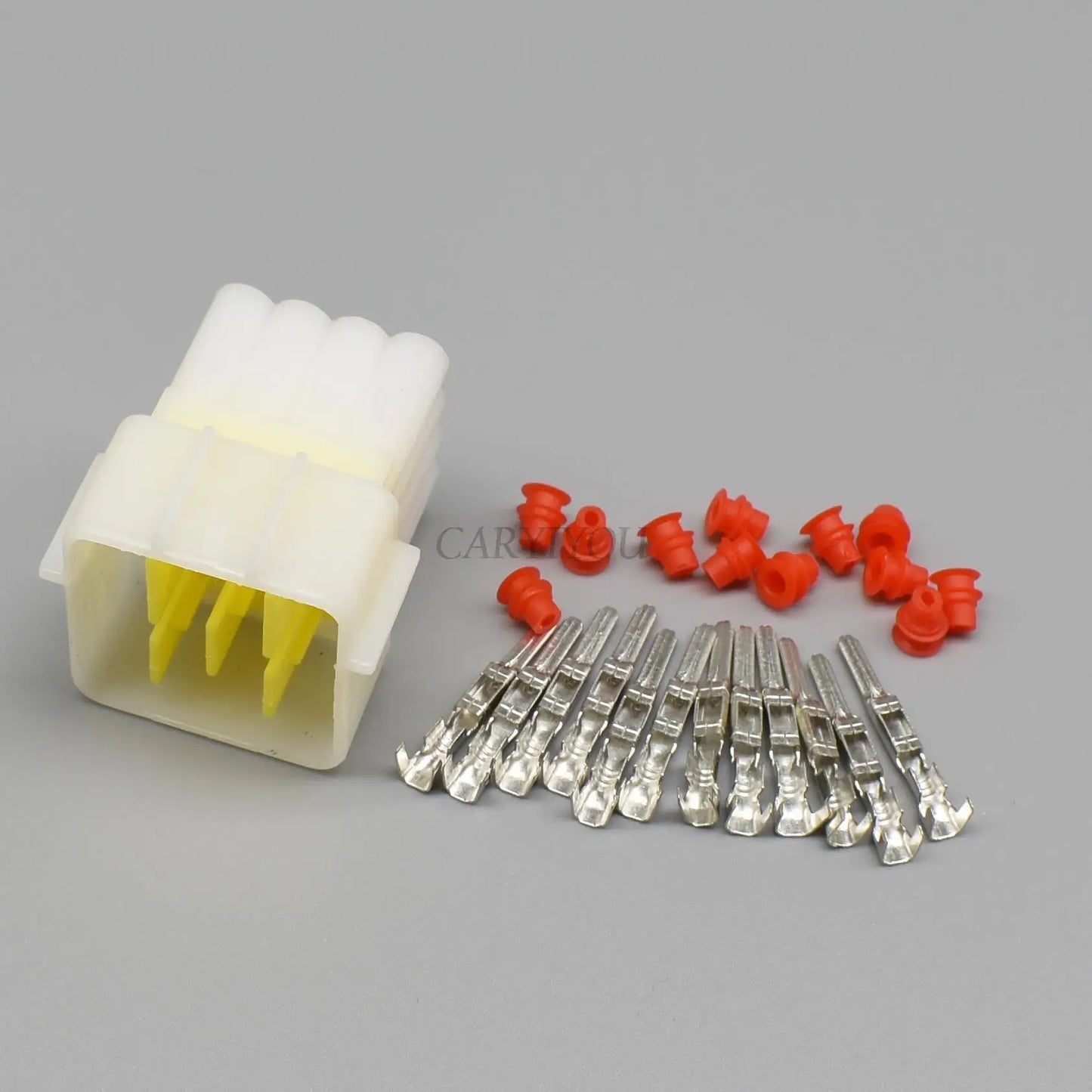 FW-C-16M-B / FW-C-16F-B Automotive 16-Pin Waterproof Wire Socket — Furukawa Male & Female Connector with Cables