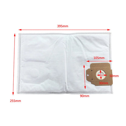Replacement Dust Bags for Floor & Home Cleaning, Large Capacity, Sturdy Design with Comprehensive Filtration