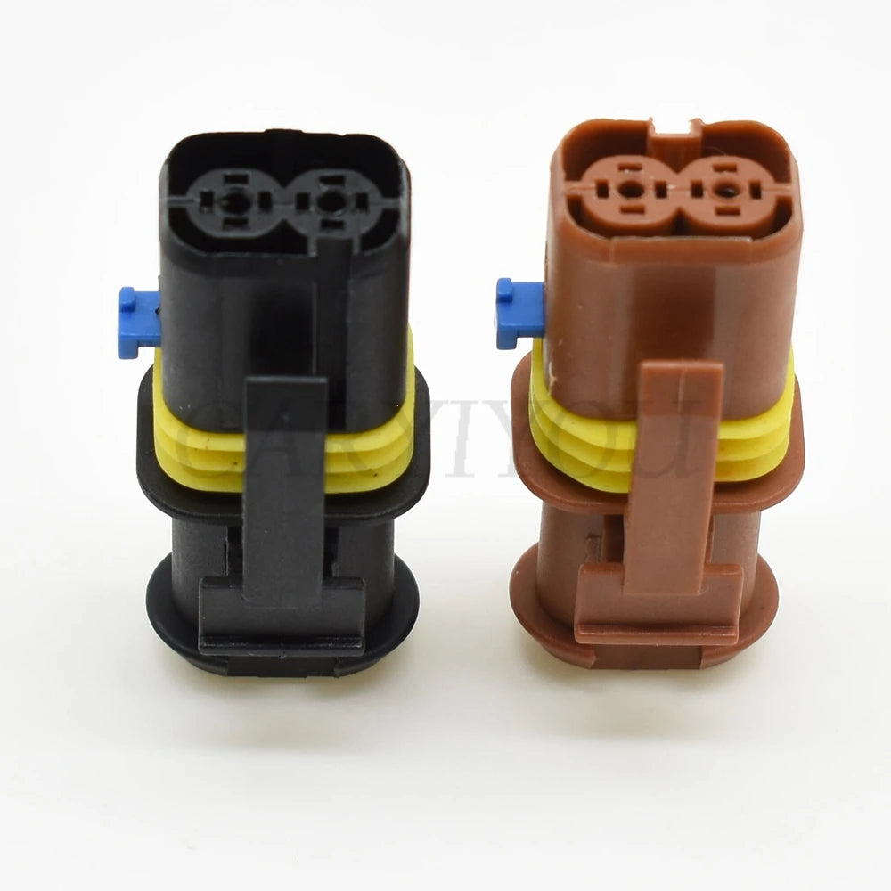 DJ7028A/YC-1.5-21 2-Pin EFI Motor Start Relay Waterproof Female Connector OEM 182860000
