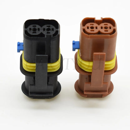 DJ7028A/YC-1.5-21 2-Pin EFI Motor Start Relay Waterproof Female Connector OEM 182860000