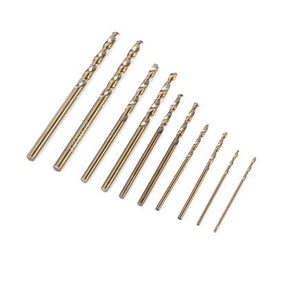 HSS M35 Cobalt Drill Bit Set 1–3mm for Stainless Steel Auger High-Quality Drill Press Power Tool Parts