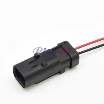 2 Pin Excavator Engine Injector Wiring Harness Connector Male and Female Plug Compatible with 776427-3 / 776534-1