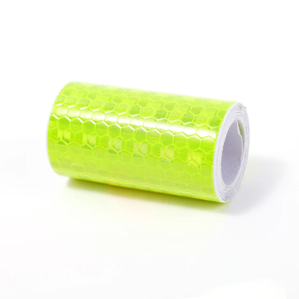 Car Reflective Tape Safety Warning Sticker – Anti-Collision Protective Strip Film for Auto & Moto