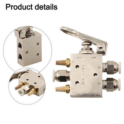 TAC2-41P+34T Pneumatic Valve 2 Position 3Way Mechanical Valve With 6mm Connector Pneumatic Switch Valve For Automatic Equipment
