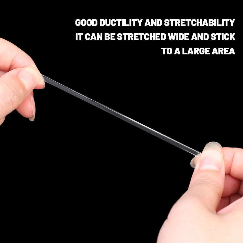 2000/100PCS Strong Double-Sided Tape Blind Box Foot Pad Glue Sticker for Blind Box Landscape Doll Foot Fixed Seamless Patch Tool