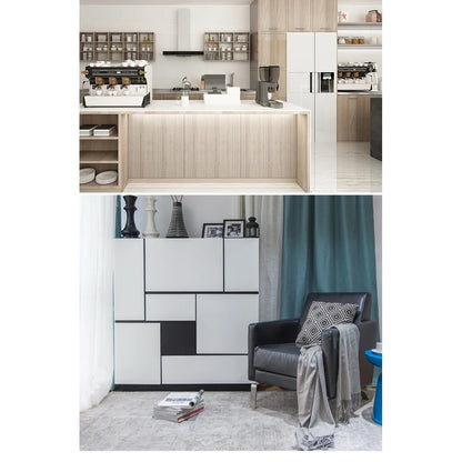 Tool-free Install Cabinet Feet Black Adjustable Height Range Heavy-duty Load Capacity Easy Tool-free Installation