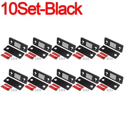 Wholesale Magnetic Door Catch Ultra-Thin Cabinet Catches Door Closed Magnets Sheet Adhesive Closet Drawer Window Magnet Latches