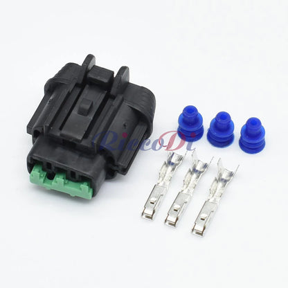 DJ7039A-2.2-11 21 3 Pin Auto Wiring Harness Connector Plug Male Female Plastic Housing Socket