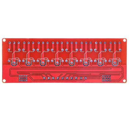8-Channel 5V/12V/24V Relay Module with Optocoupler for Arduino & Raspberry Pi High/Low Level Trigger
