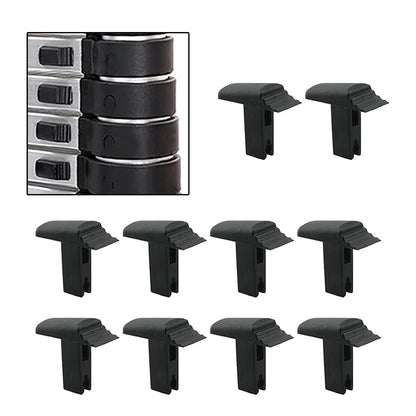 10pcs Telescopic Extension Ladder Lock Plastic Switch Button Replacement 32.5*14.5*22.5mm/1.27*0.57*0.88'' Switch Buttons