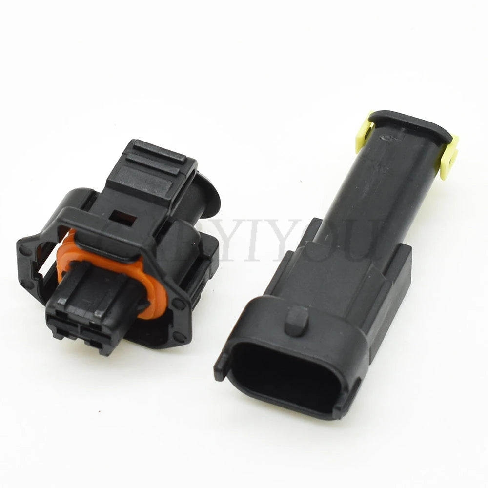 2 Pin 3.5mm Automotive Electrical Plug Female Male Connector Compatible with 1928403874 1928404226 936059-1 DJB7029Y-3.5-11