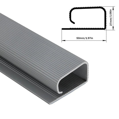 New 40cm/15.75inch Under Desk Cable Management Tray PVC Power Wire Hider Strip Cord Holder Wire Organizer Cable Raceway