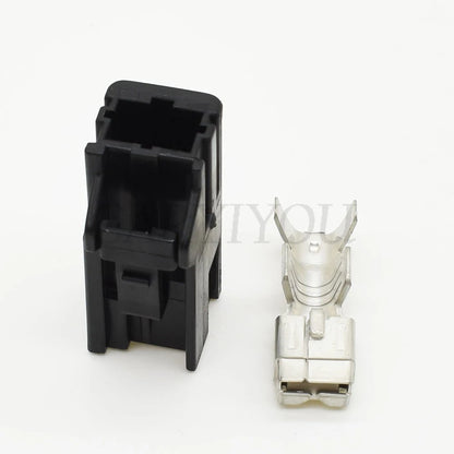 1 Pin 9.5mm High Current Connector DJ7012A-9.5-21-B Milky Yellow Automotive Wiring Plug