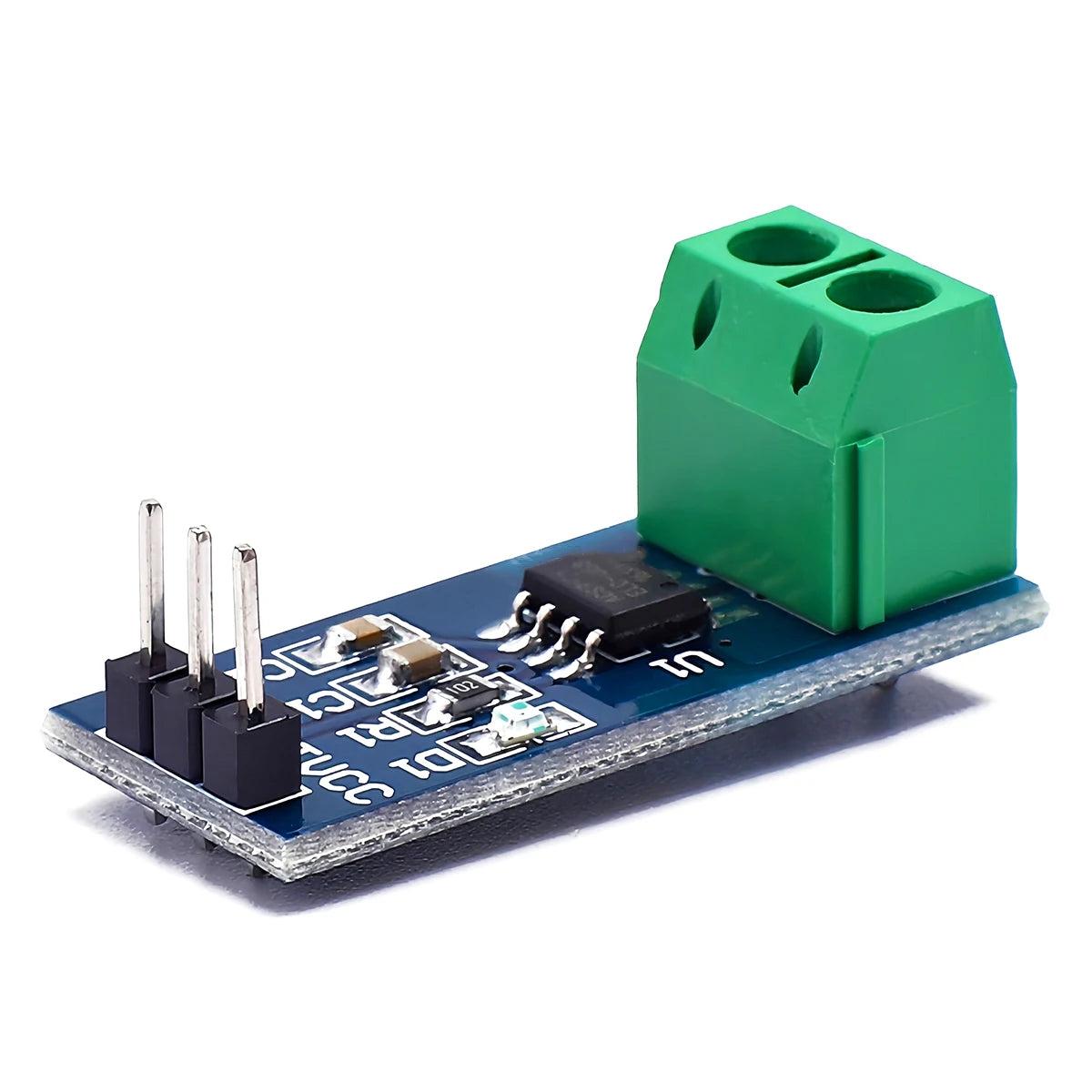 ACS712 Hall Current Sensor Module 5A/20A/30A with Power Indicator for Arduino