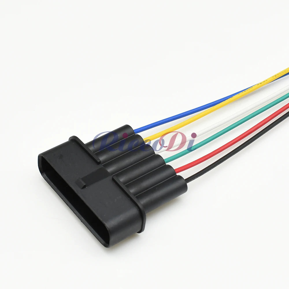 6 Pin 2.2mm Throttle Pedal Valve Connector 7283-1968-30 90980-11858 DJ7061A-2.2 Toyota Mazda
