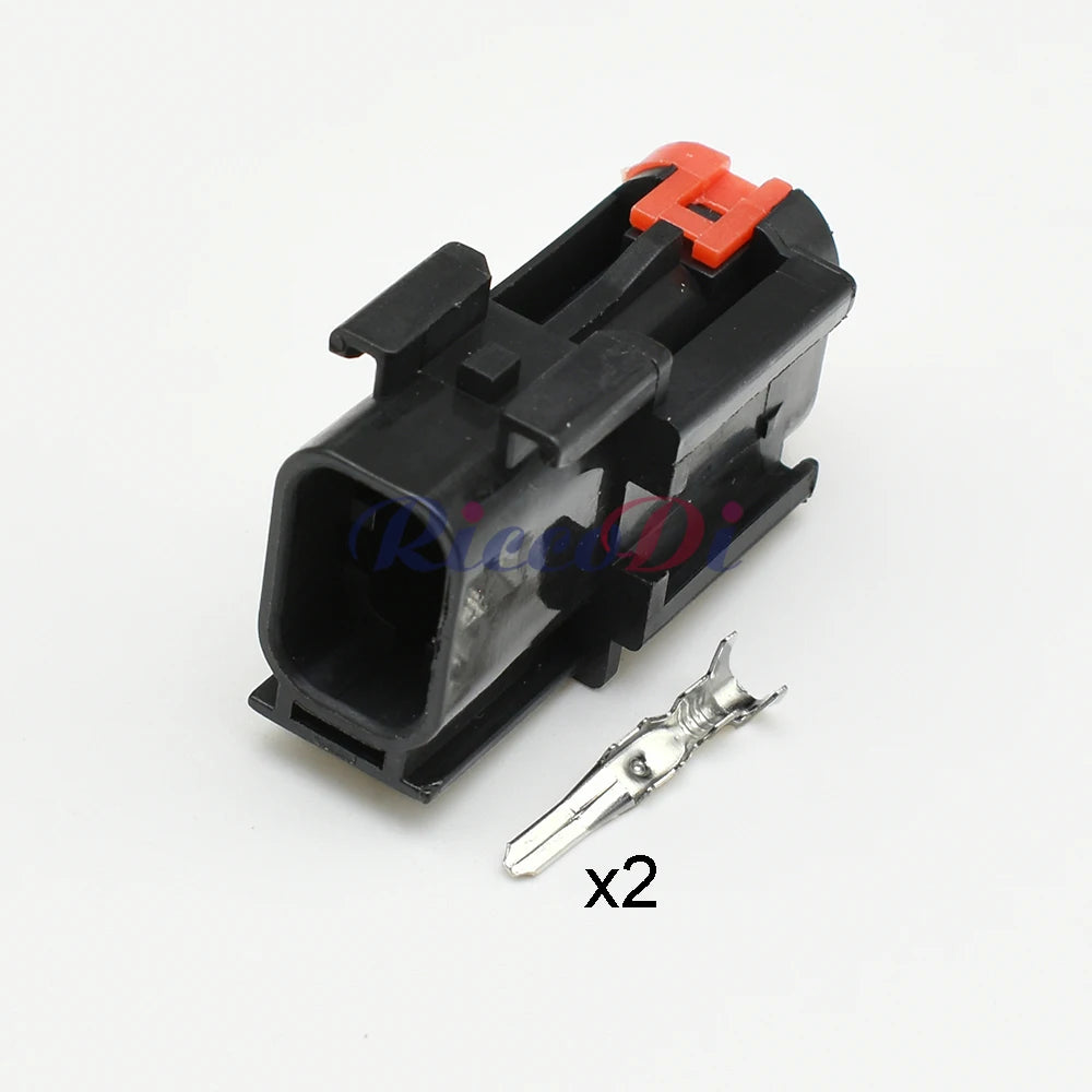 2 Pin 2.8mm Waterproof Male Connector 7122-1823-30 DJ7029B-2.8-11 Automotive Electrical Plug