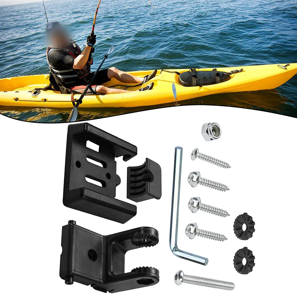 Skimmer Mount Black Transducer Mount 1 Set Included Adjustable Angle Design Marine-grade Material For XNT Sensors