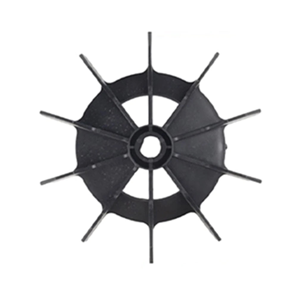 Plastic Replacement Fan Blade for Air Compressor Compatible with Direct Online Motor Features Low Noise and Stable Structure