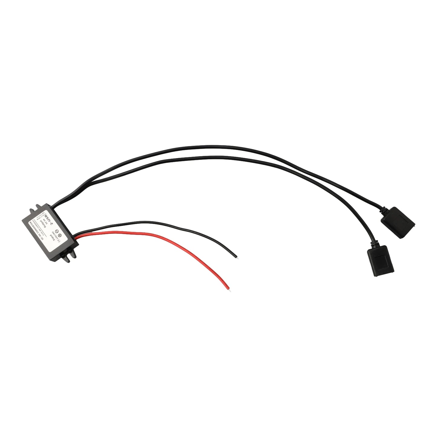 Converter 2 USB 3A 5V DC 3A Converter WG-1224S0503C2 63*27*14mm Car Charger Adapter Power Converter USB Converter