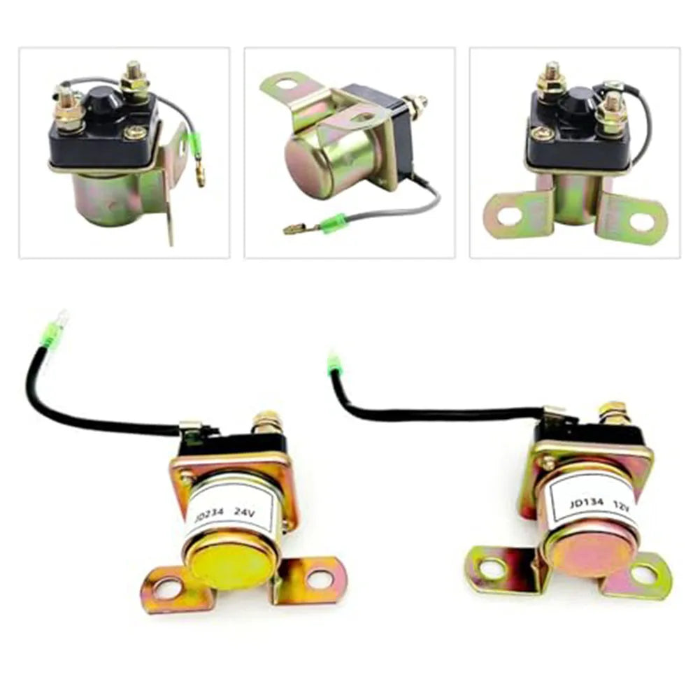 Outdoor Adventures 12V24V Starter Solenoid Valve Needle Agricultural Operations Easy Installation High Load Conditions