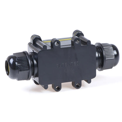 2 Way Waterproof Junction Box IP68 for Outdoor Lighting Cable
