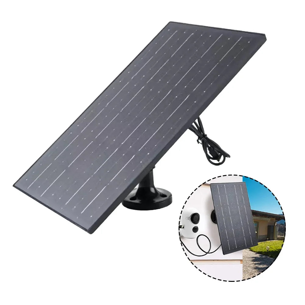 Outdoor Charger ABS PC IP Waterproof And Weatherproof IP65 Waterproof Solar Camera Charging Board Sustainable Energy Solution