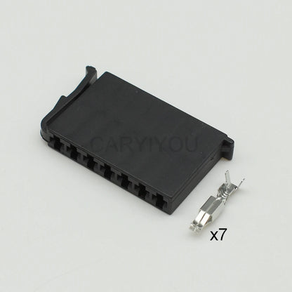 DJ7072-2.8-21 Automotive 7-Pin 2.8mm Female Connector — Wiring Harness Socket with Terminals