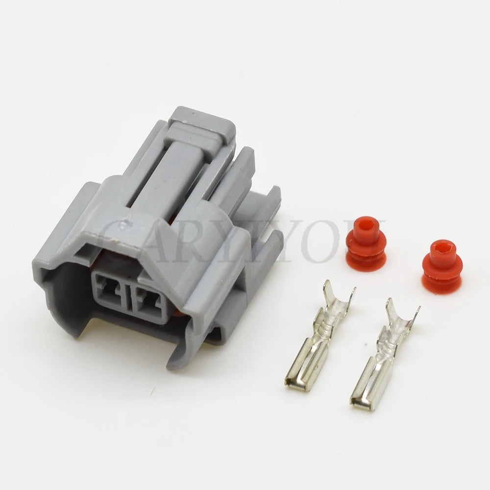 2 Pin Male Female Automotive Fuel Injector Connector EV1 EV6 Wire Plug 6189-0060 / 6180-2405
