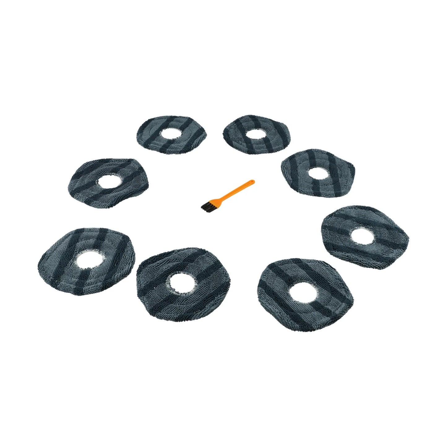 Daily Maintenance 13.5*13 Cm Robot Vacuum Pads Easy Install Vacuum Cleaner Pads Vacuumcleaner Versatile Pack Options