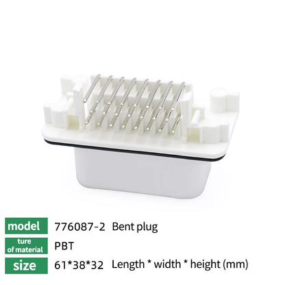 ECU Controller Connector PCB Panel Waterproof Bent Needle Pin Socket Plug Board Terminal 776087 776163 776267 776280