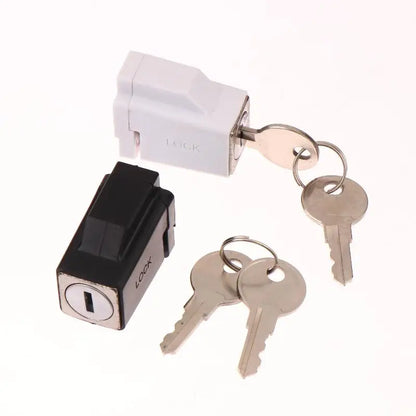 Aluminum Alloy Window Restrictor Lock With 2 Keys Safety Window Lock