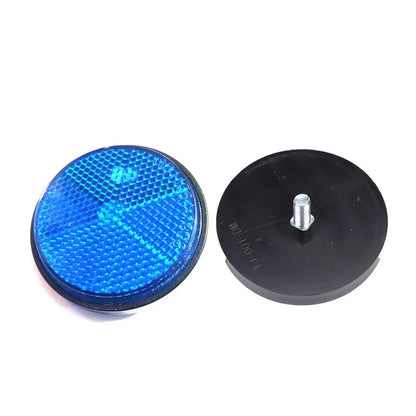 2/1pcs Circular Reflector Car Universal Trucks Motorcycle Night Reflector Safety Reflector Motorcycles ATV Bikes Accessories