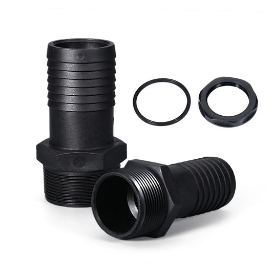 5PCS Barb NPT Male Connector Plastic Hose Barb Fitting Adapter Barb Fitting Pressure Washer Parts & Accessories